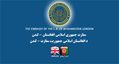 Desktop Screenshot of afghanistanembassy.org.uk